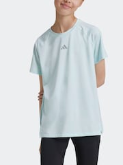 adidas Blue Kids T-Shirt - Image 4 of 7