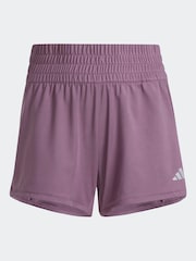 adidas Purple Kids Pacer Shorts - Image 6 of 6