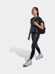 adidas Grey Optime 7/8 Leggings Kids - Image 3 of 7