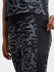 adidas Grey Optime 7/8 Leggings Kids - Image 5 of 7