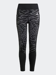 adidas Grey Optime 7/8 Leggings Kids - Image 6 of 7