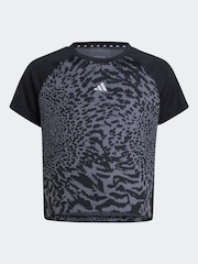 adidas Grey Kids Print T-Shirt - Image 7 of 7
