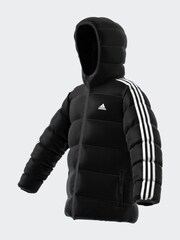أسود - سترة Essentials مبطنة ومزينة بتصميم 3 خطوط من adidas - صورة 14 من 16