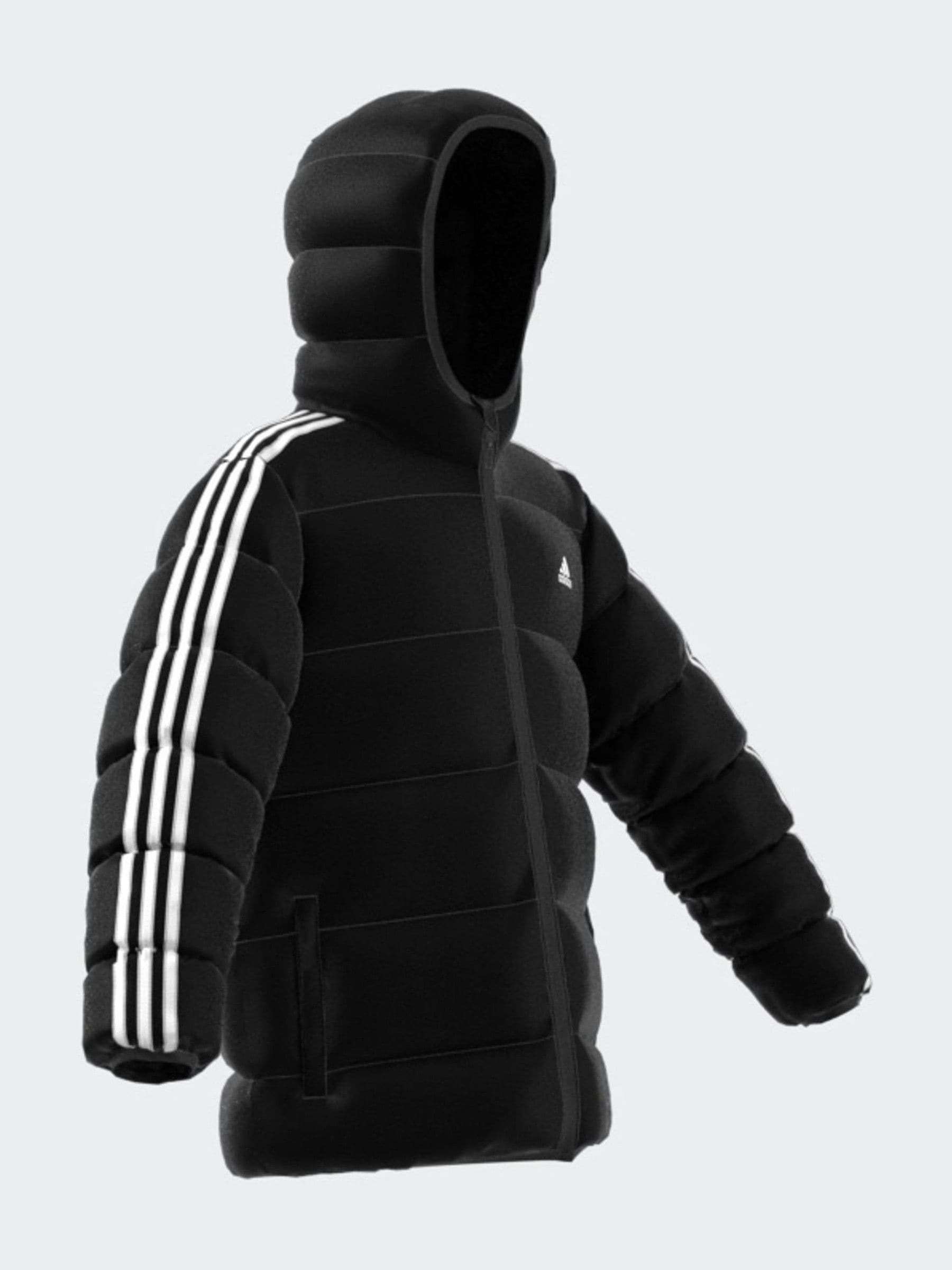 Buy adidas Black Essentials 3-Stripes Padded Jacket from