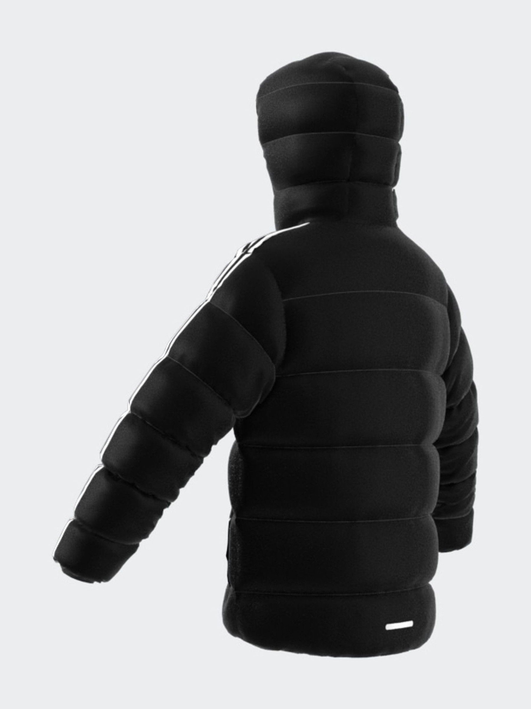 Buy adidas Black Essentials 3-Stripes Padded Jacket from