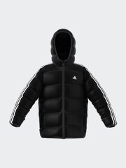 أسود - سترة Essentials مبطنة ومزينة بتصميم 3 خطوط من adidas - صورة 8 من 16