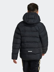 Adidas Black Junior Padded Jacket - Image 4 of 8