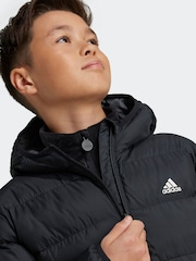 Adidas Black Junior Padded Jacket - Image 7 of 8
