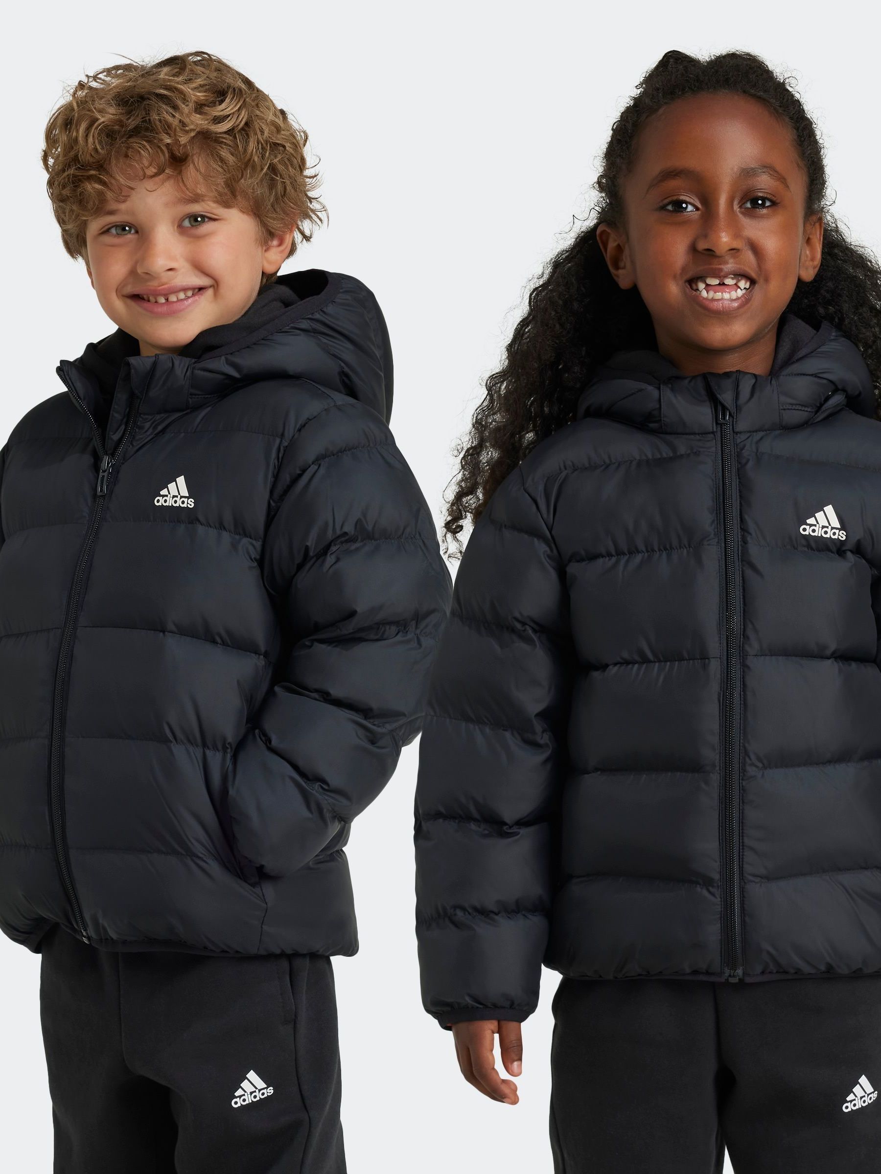 Adidas long synthetic down jacket 2025