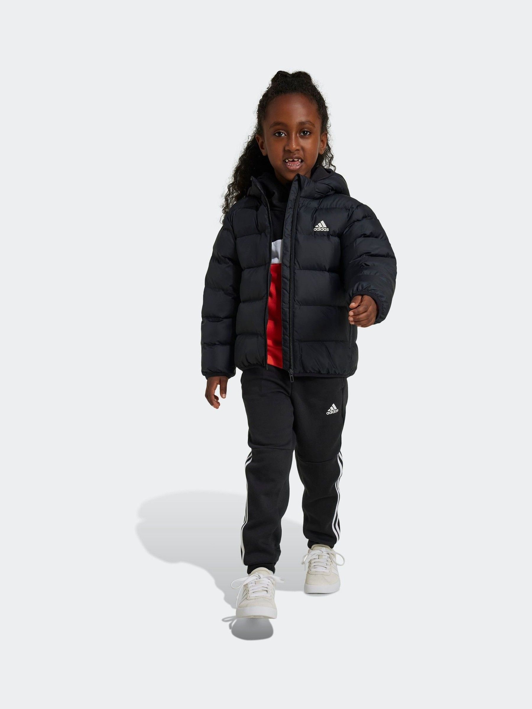 Buy adidas Black Synthetic Down Padded Jacket from the Next