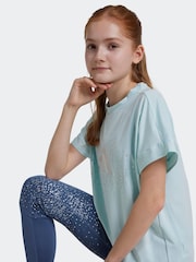 adidas Green Kids Winter T-Shirt - Image 3 of 6