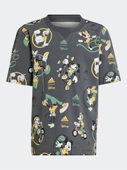 adidas Grey Disney Mickey Mouse T-Shirt Set - Image 2 of 9