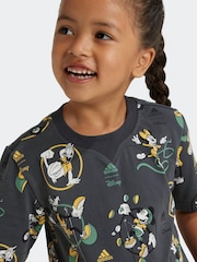 adidas Grey Disney Mickey Mouse T-Shirt Set - Image 6 of 9