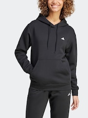 adidas Black Small Logo Hoodie - Image 2 of 7