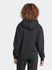 adidas Black Small Logo Hoodie - Image 4 of 7