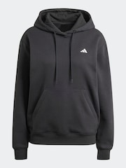 adidas Black Small Logo Hoodie - Image 7 of 7