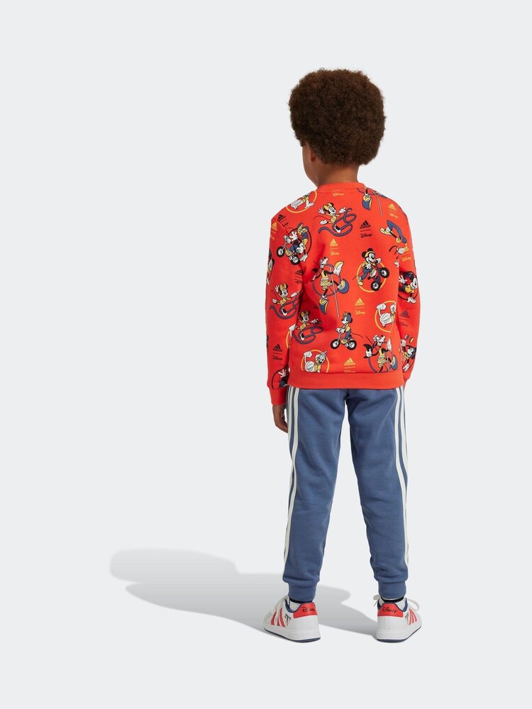 adidas Red Disney Mickey Mouse Joggers - Image 2 of 9