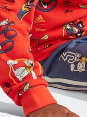 adidas Red Disney Mickey Mouse Joggers - Image 5 of 9