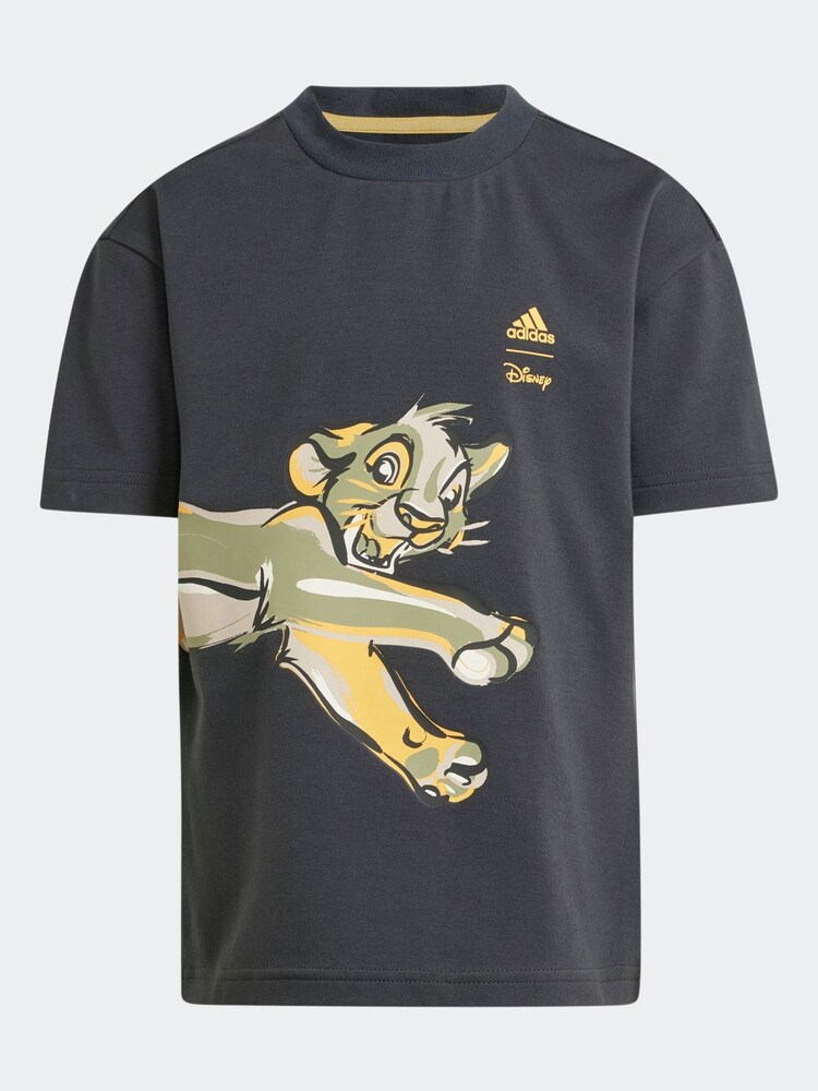 adidas Grey Disney Lion King T-Shirt Set - Image 9 of 9