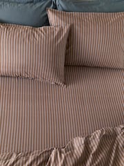 Yard CocoaVintage Blue Yard Marlow Stripe Duvet Cover Set - Image 1 of 2