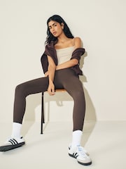 Ecru White Thin Strap Slinky Cami Vest - Image 1 of 2