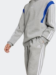adidas Grey Kids Colorblock Joggers - Image 5 of 6