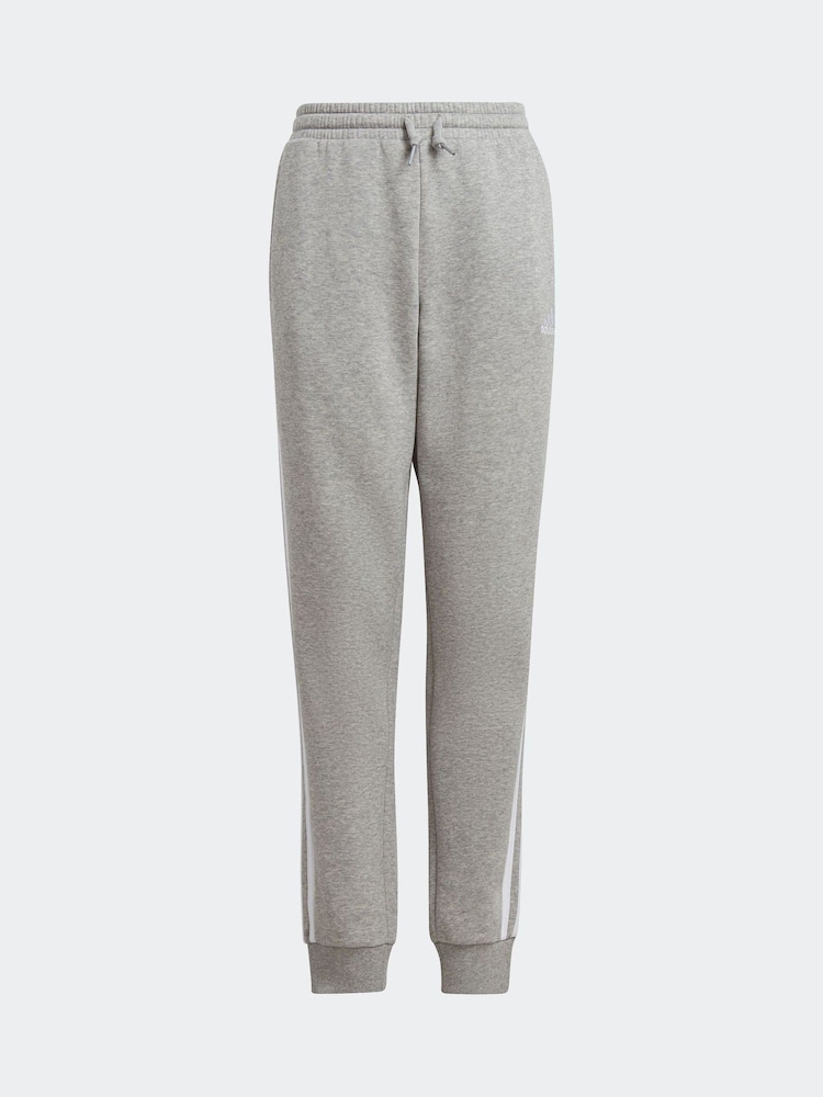 adidas Grey Kids Colorblock Joggers - Image 6 of 6