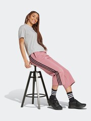 adidas Grey Small Logo 100% Cotton T-Shirt - Image 5 of 7