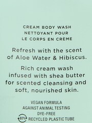 Victoria's Secret Aloe Water Hibiscus Body Wash - Image 2 of 2