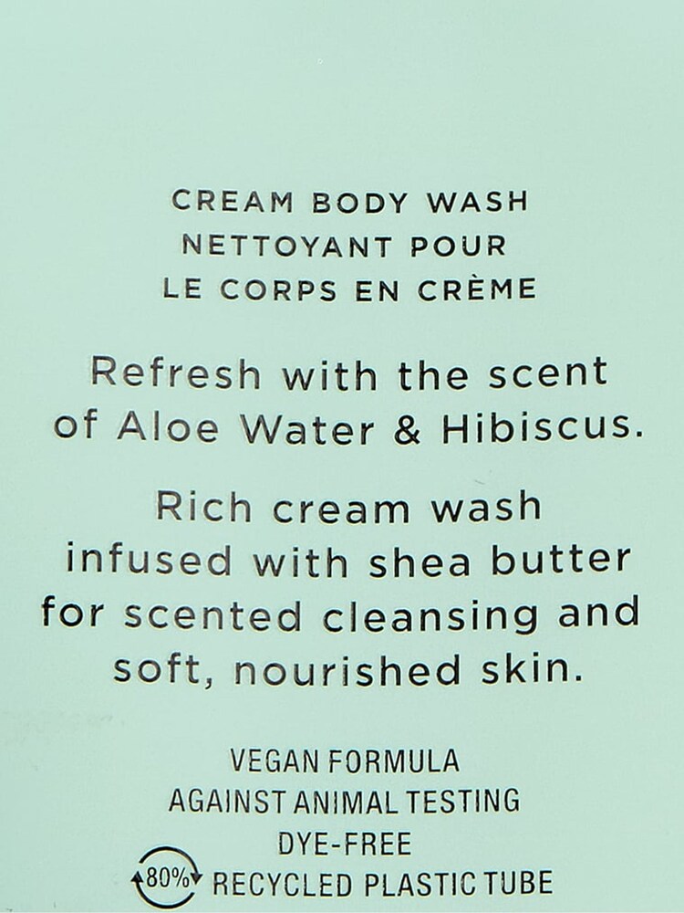 Victoria's Secret Aloe Water Hibiscus Body Wash - Image 2 of 2