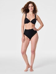 Negru - Spanx Sheer Power Bikini Chiloți - Image 1 of 4