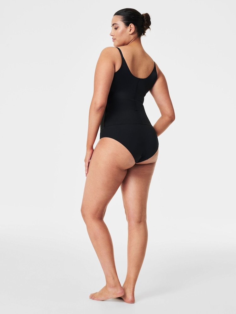Zwart - SPANXsupersculpt™ Total Contour Open-Bust Cami - Image 3 of 5