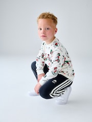 adidas White Disney Mickey Mouse Joggers - Image 2 of 10