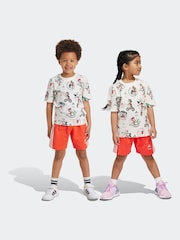 adidas White Disney Mickey Mouse T-Shirt Set - Image 1 of 7
