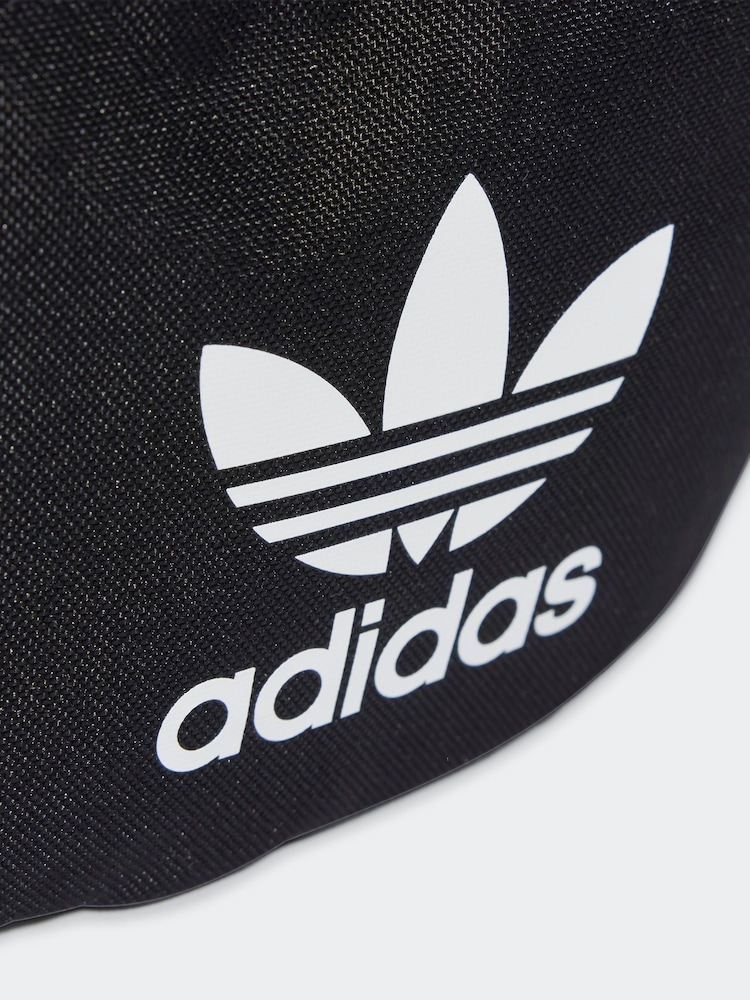 adidas originals Black AC Waistbag - Image 5 of 5