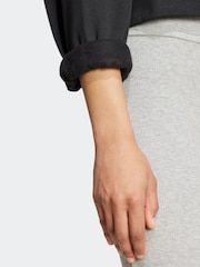 adidas originals Black Essentials Crew Sweatshirt - Image 6 of 7