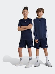adidas Blue Kids Regular Fit Train Essentials Logo Shorts - Image 1 of 6