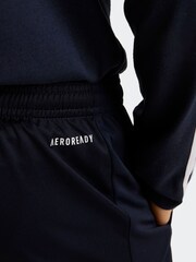 adidas Blue Kids Regular Fit Train Essentials Logo Shorts - Image 5 of 6