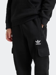 adidas Originals Black Hoodie and Joggers Set - Image 4 of 8
