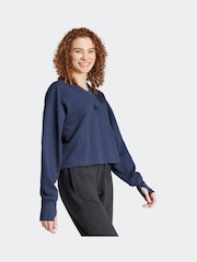 adidas Blue Sweatshirt - Image 1 of 7