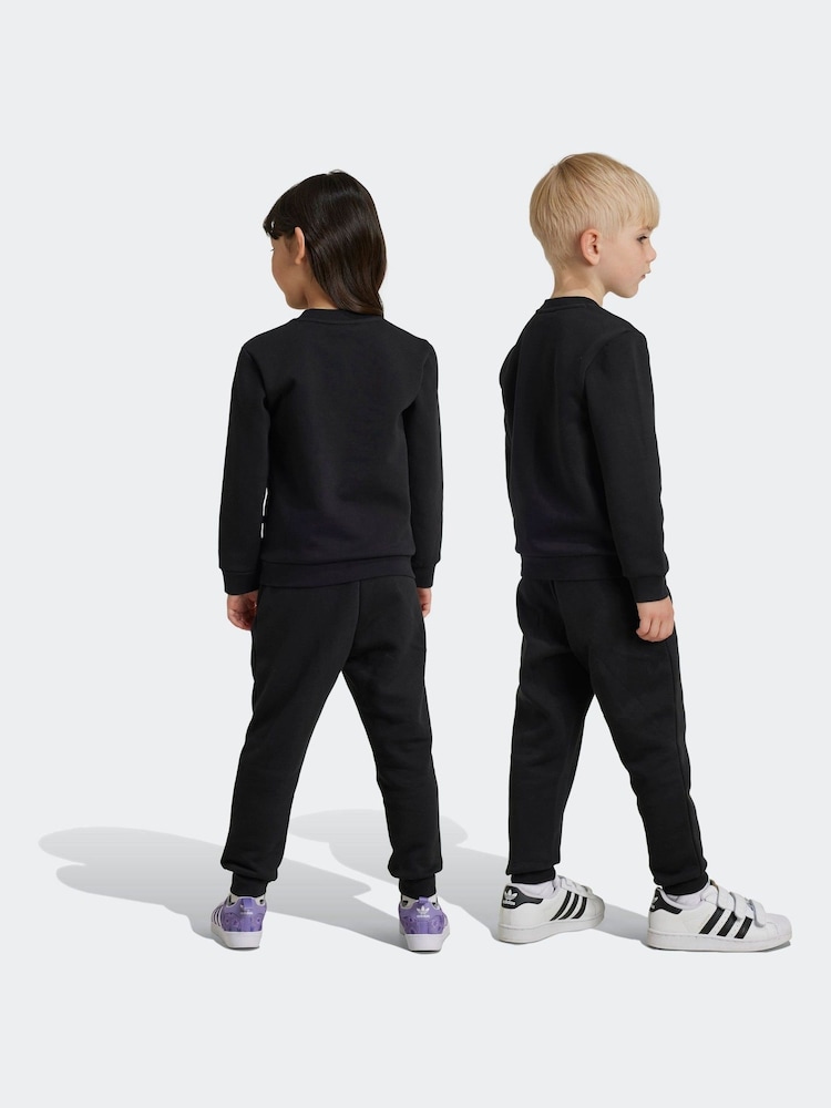 adidas originals Black Crew Tracksuit - Image 2 of 8