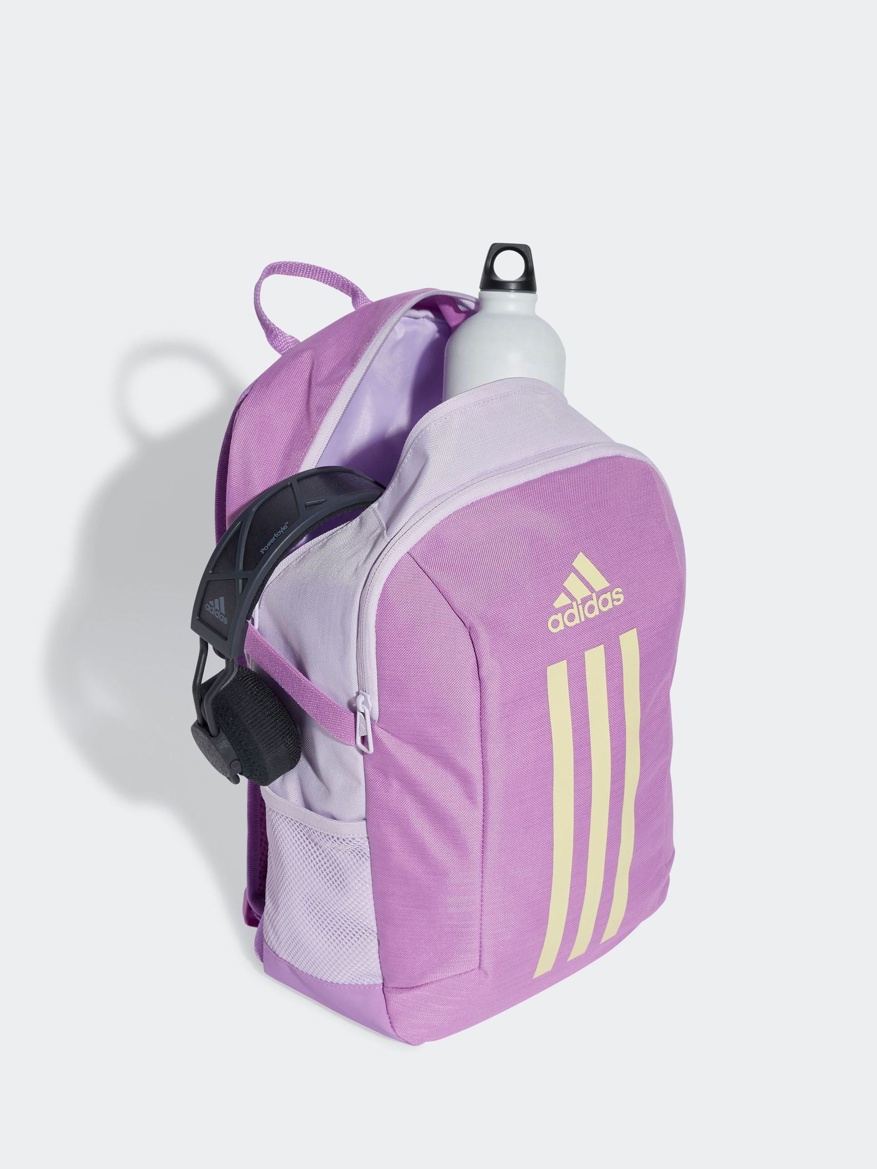 Purple adidas backpack sale