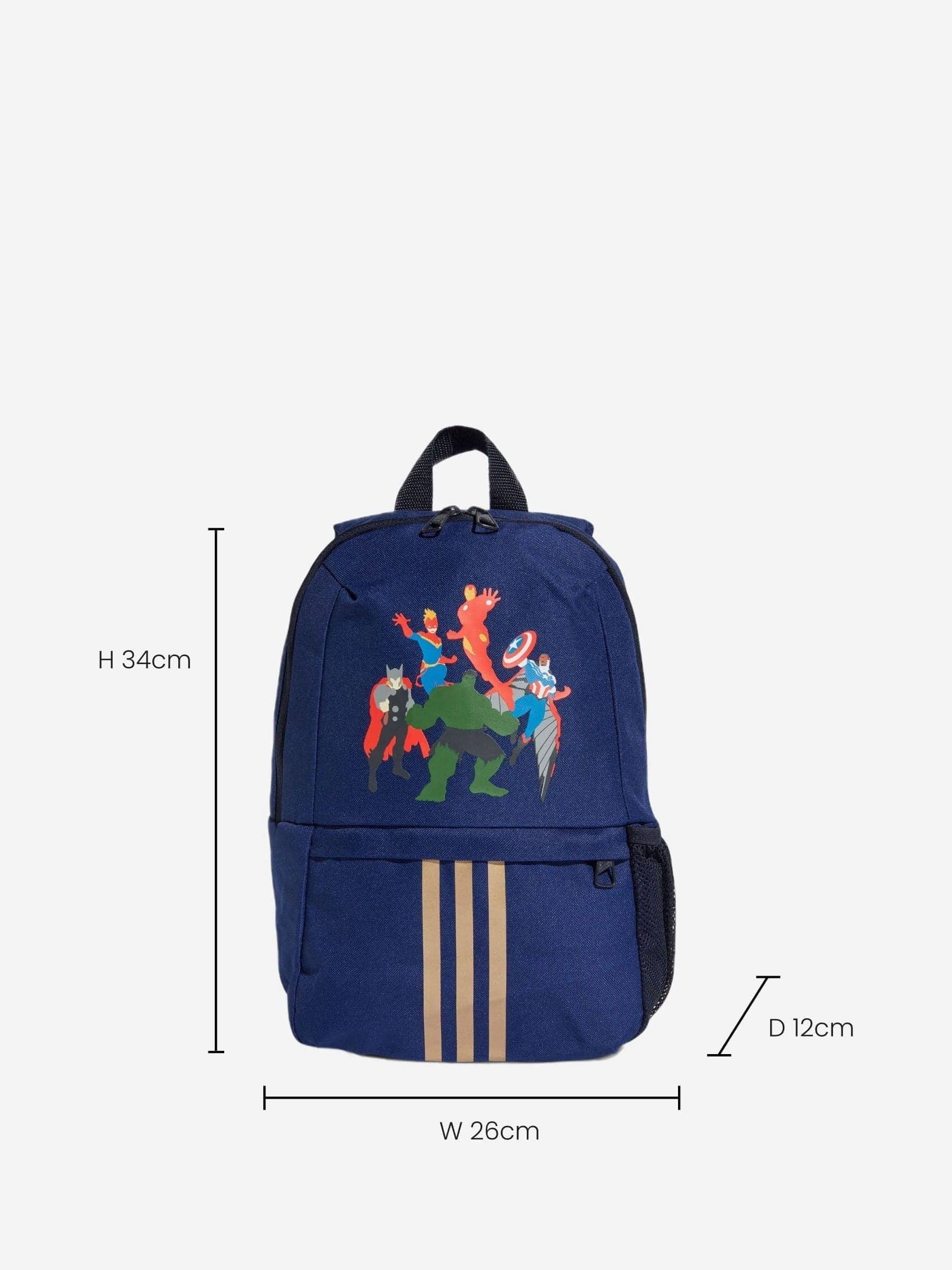 Buy adidas Blue Kids Little Kids Avengers Backpack from Next Ireland