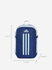 adidas Blue Kids Power Backpack - Image 7 of 7