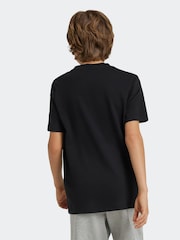 adidas Black 100% Cotton Tech Table T-Shirt - Image 5 of 6