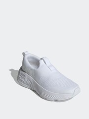 adidas White Cloudfoam Go Lounger In Trainers - Image 3 of 9