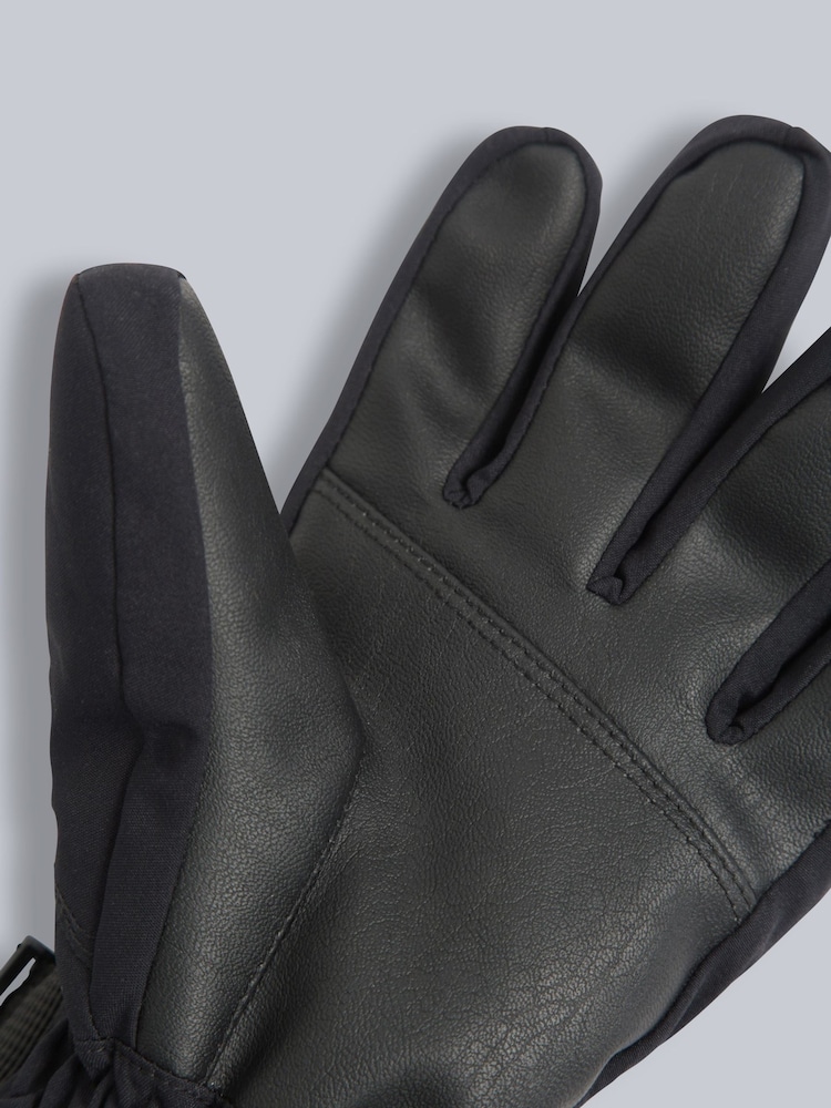 Animal Black Kids Toasty Waterproof Snow Gloves - Image 4 of 6