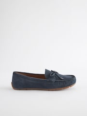 Mornarica - Usnje Forever Comfort® pentlja Driver čevlji - Slika 2 iz 5