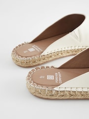 White Forever Comfort® Espadrille Mules - Image 7 of 10