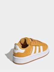 adidas Originals Yellow Campus 00s Elastic Lace Trainers - Image 4 of 9